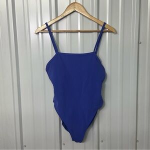 Wilo the Label Royal Blue Strappy  One Piece Bathing Swimsuit Women Small NWOT